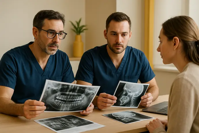 ייעוץ והערכה רפואית לפני השתלת שיניים בהרדמה מלאה
