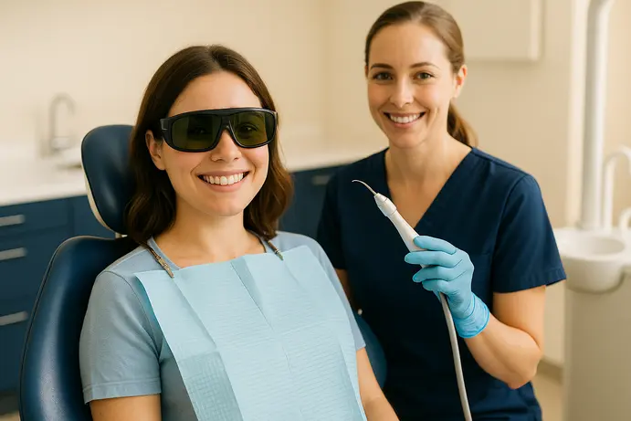 חוויית מטופל משופרת בטיפול שיניים בלייזר