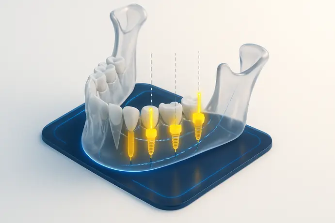 טכנולוגיה מתקדמת להשתלת שיניים ביום אחד