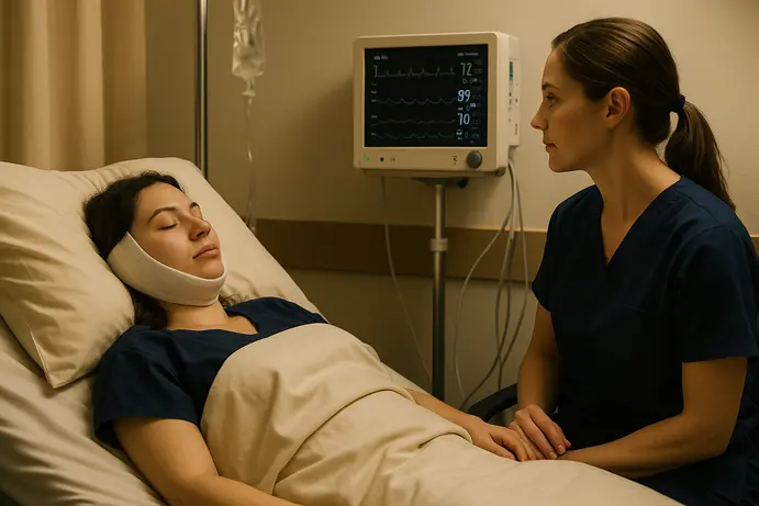 התאוששות מהרדמה מלאה בטיפול שיניים