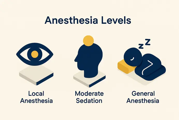 השוואה בין סוגי הרדמה בטיפולי שיניים