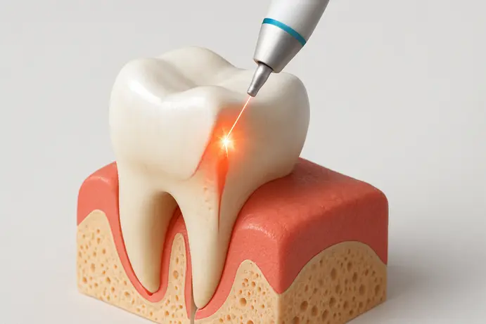 כיצד פועל טיפול שיניים בלייזר