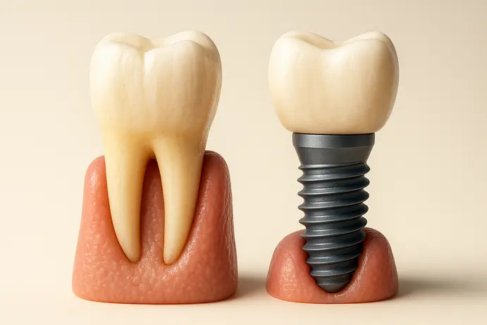 השוואה בין אפשרויות טיפול שורש לעקירה