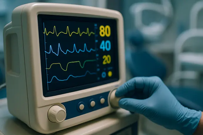 ניטור רפואי במהלך טיפול שיניים