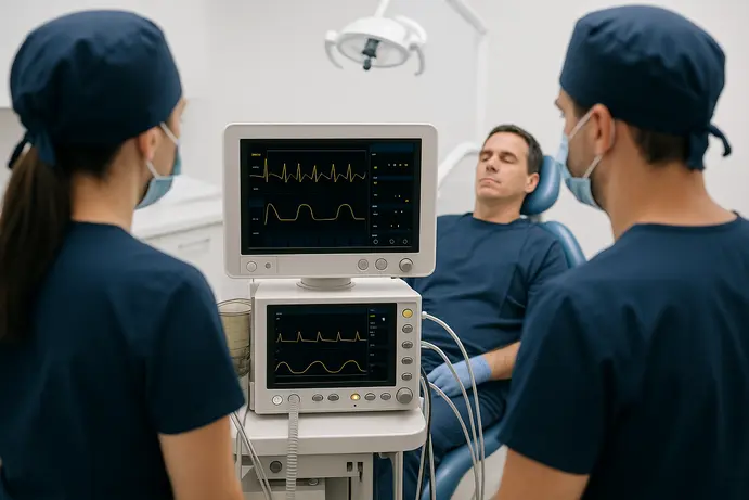 ניטור רפואי במהלך טיפול שיניים בהרדמה