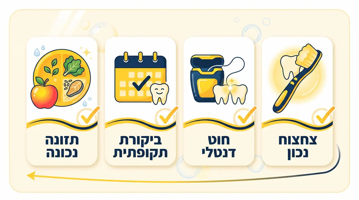 הנחיות תחזוקה לציפויי שיניים